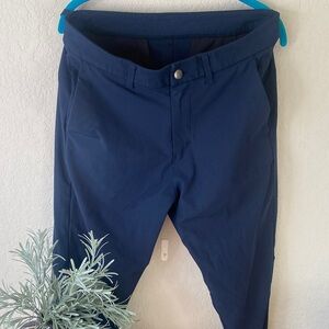 Lululemon ABC Men's Navy Stretch Pants Sz 31